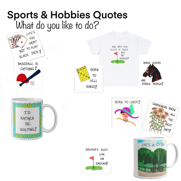 Magnet quotes about Sports, Hobbies