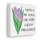 Gift for Oma & Opa - Quote for Grandparents -Print on Canvas Wrap - 2 sizes