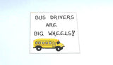 Refrigerator Magnet for bus driver gift