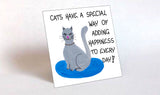 Saying about Felines  - Kitchen Decor Magnet