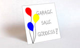 Garage Sale Quote - Magnet - yard sale enthusiasts, second hand, tag, yard selli