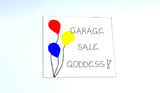 Garage Sale Magnet Quote - Yard Sale Enthusiasts, second hand, tag, treasure hunting,