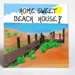 Beach House Gift Magnet
