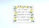 Daughter-in-Law Quote - Like a daughter and friend - Gift Magnet