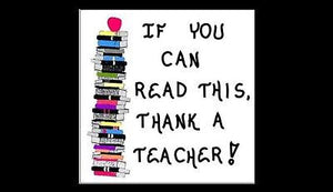 Teacher Gift Quote Magnet