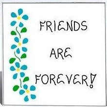 Magnet about Friends, Friendship Quote