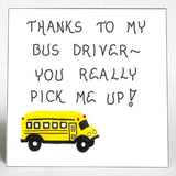 Gift Magnet for Bus Driver