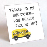 Thank you bus driver