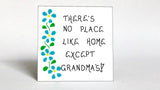 Quote about Grandmothers, Gif for Grandma, Nana, Oma, Bubbe, blue flowers