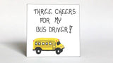 End of school year gift - Bus Driver Quote Magnet