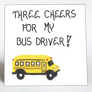Gift for the bus driver - Refrigerator Magnet