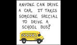 Bus driver gift magnet