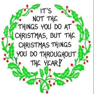 Christmas quote Refrigerator Magnet