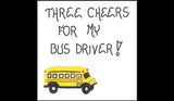 Refrigerator Magnet Quote for Bus Driver