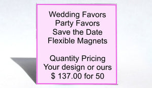 Wedding Favors, Party Favors, Save the Date Magnets